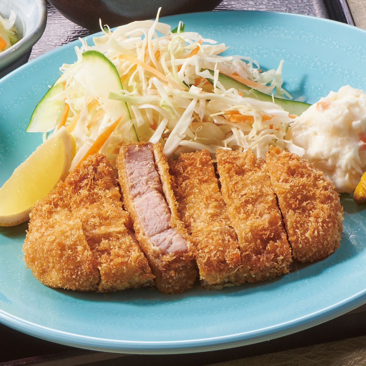 豚ロースカツ定食