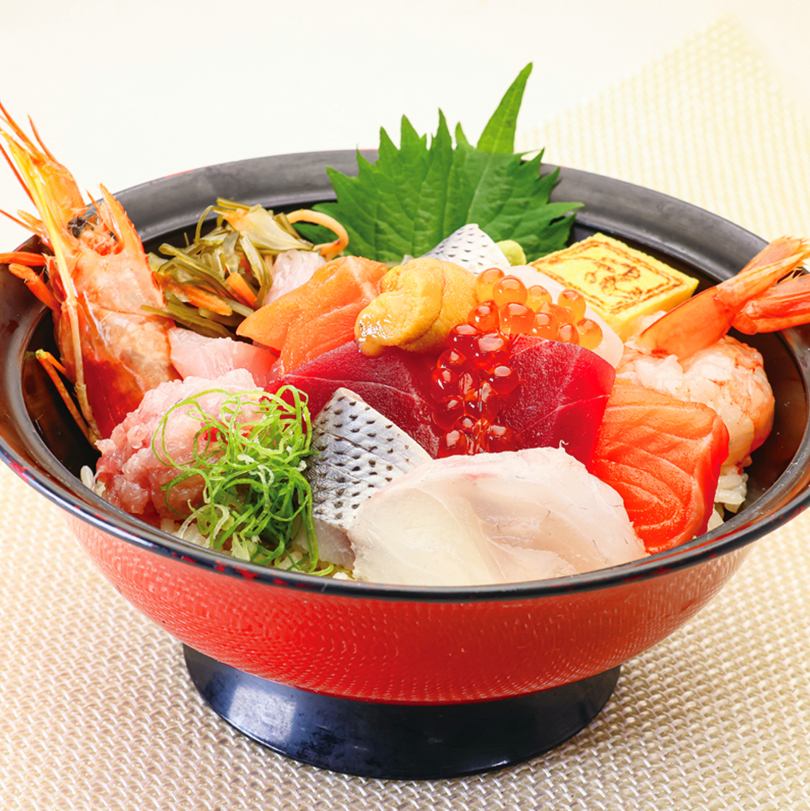 豪華 海鮮丼