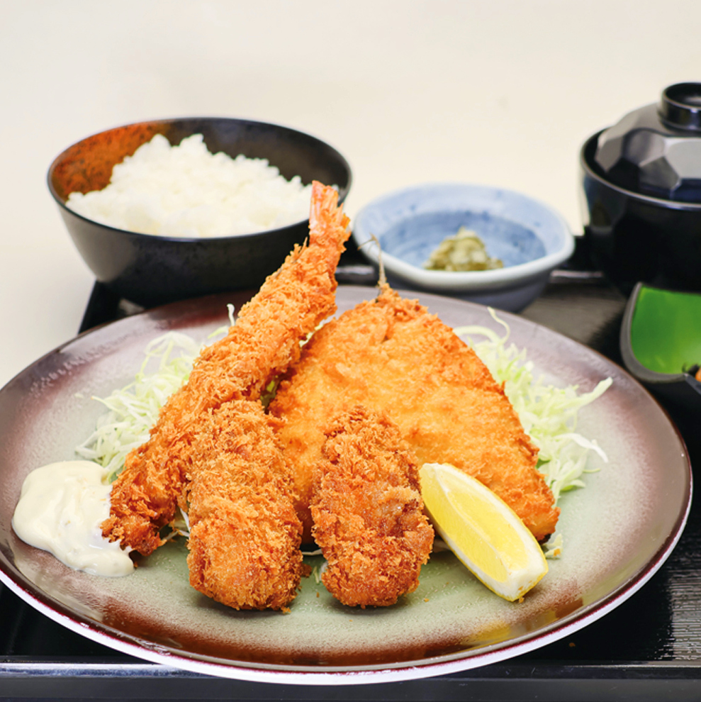 海鮮フライ定食